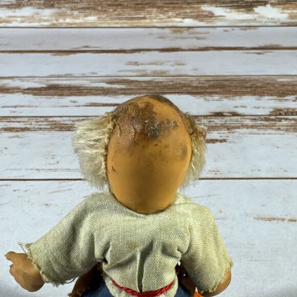 4.5” Vintage Rubber Steiff Gucki The Gnome - Picture 4 of 8